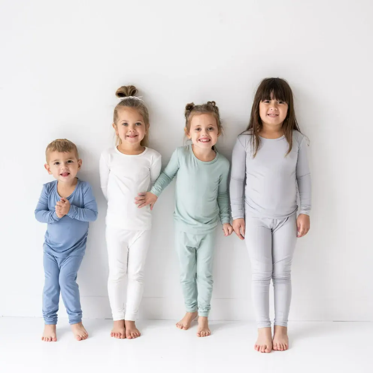 Eco-Lilo Bamboo Pajamas- Kids Pajama Set - Tokemates