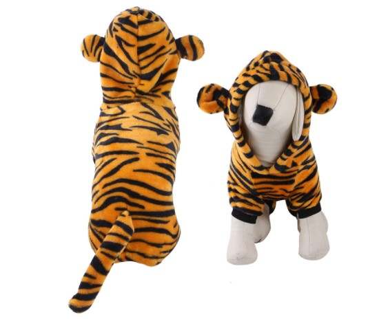 Tiger Hoodie- Pet Soft Sweater/ Costume - Tokemates