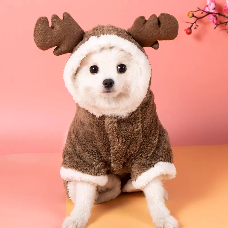 Pet Elk Holiday Cozy Sweater - Tokemates