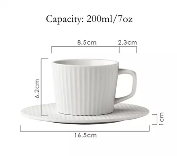 Minimal Ceramic Nordic Mug - Tokemates