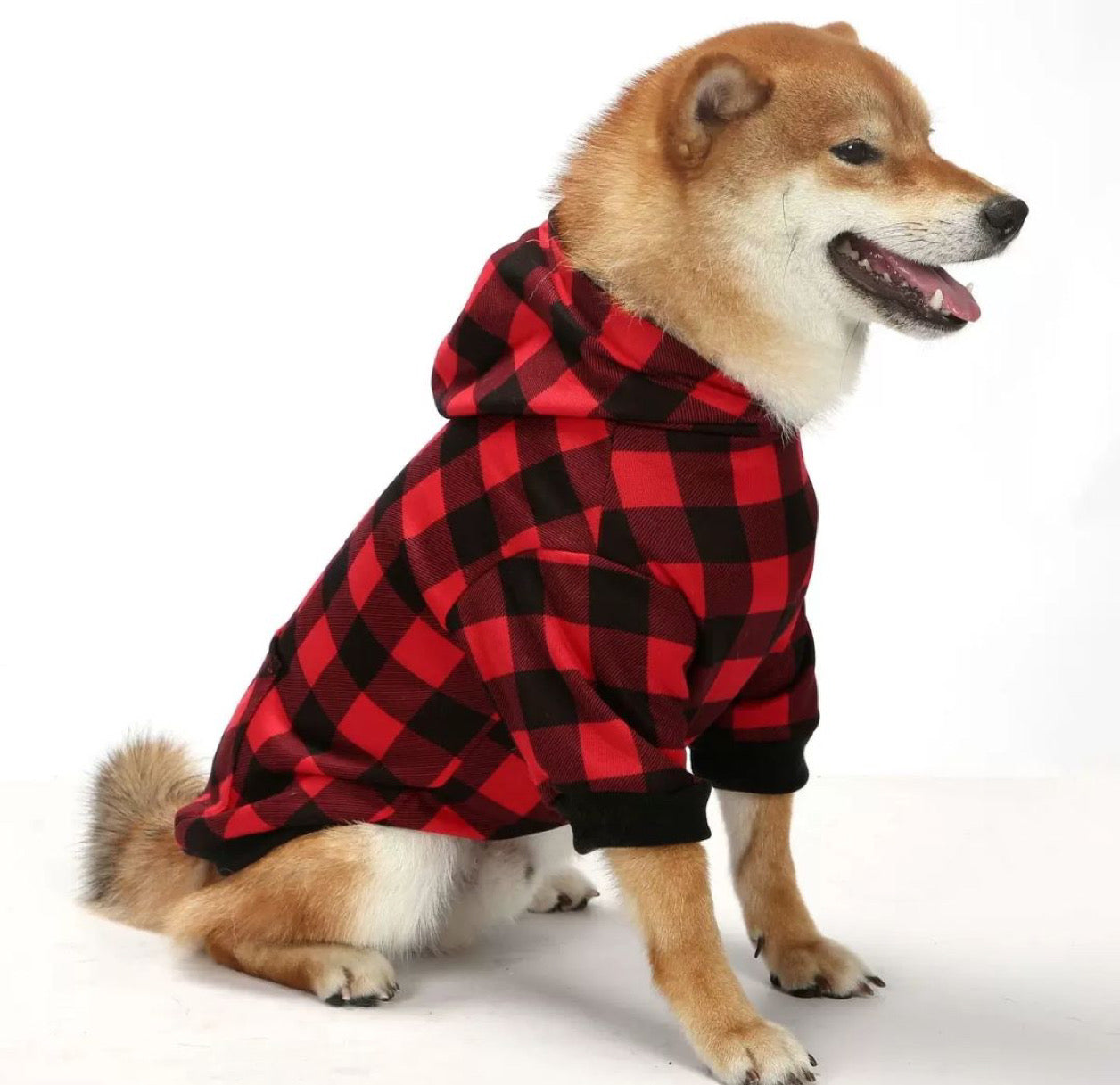 Toke Red Flannel Hoodie - Tokemates