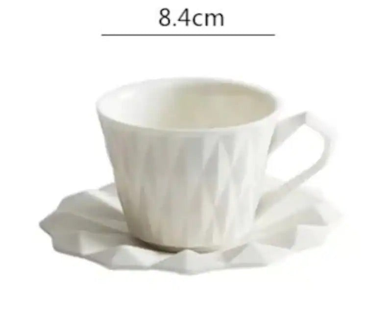 White Porcelain Tea Time Mugs - Tokemates